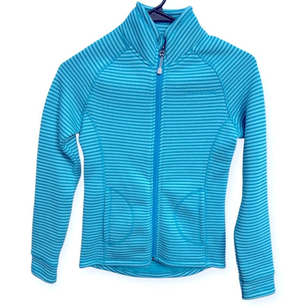 Avalanche Blue Rashguard Jacket with High Collar M 10-12